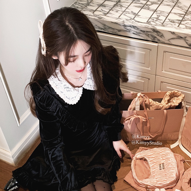 Túi Xách JASMIN NOIR Da PU Xếp Ly Thời Trang Cho Nữ