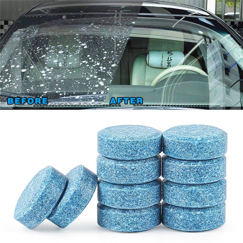 Viên Sủi Rửa Kính Xe Hơi Ô Tô Cao Cấp - Siêu Rẻ - viên sủi vệ sinh kính