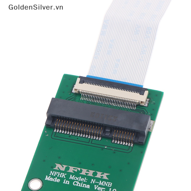 Cáp Chuyển Đổi Thẻ Mạng WiFi Pci-E Mini card Sang A + E key M.2