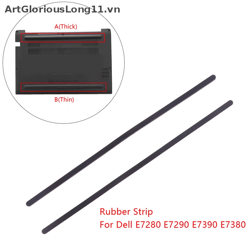 Set 1 / 2 Dải Cao Su Bọc Đáy Laptop Chống Trượt Cho Dell E7280 E7290 E7390 E7380