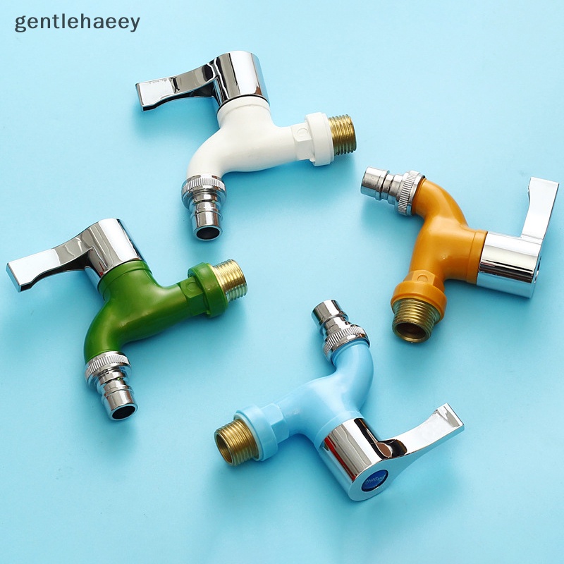 Vòi Nước 1 / 2 "Gắn Tường 4 Màu Tùy Chọn Cho Máy Giặt / Ban Công