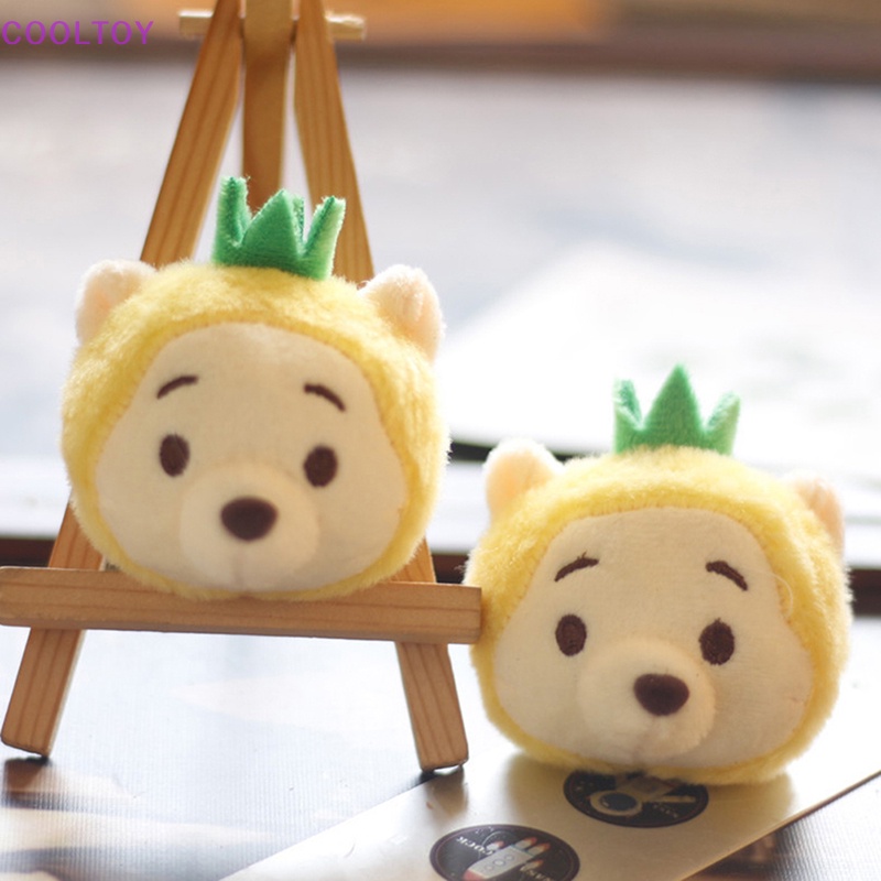 1 Móc Khóa Gấu Pooh Nhồi Bông Mềm Mại Dễ Thương