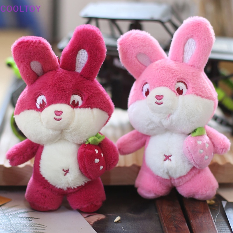 1 Móc Khóa Thỏ Nhồi Bông Dễ Thương