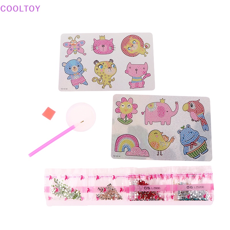 Cooltoy Bộ Đồ Chơi Kim Cương 5D Tự Làm Thủ Công Nghệ Thuật Đính Đá Quý Quý Lớn Paing Quà Tặng Cho Bé Trai Bé Gái