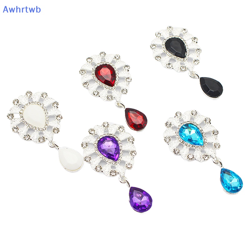 Trâm Cài Áo Hình Giọt Nước Đính Đá Hình Giọt Nước Thời Trang Mới