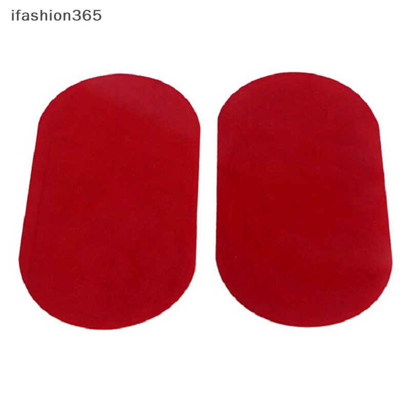 Set 2 Miếng Da Lộn Hình Oval Ủi Đầu Gối DIY Thời Trang ifashion365