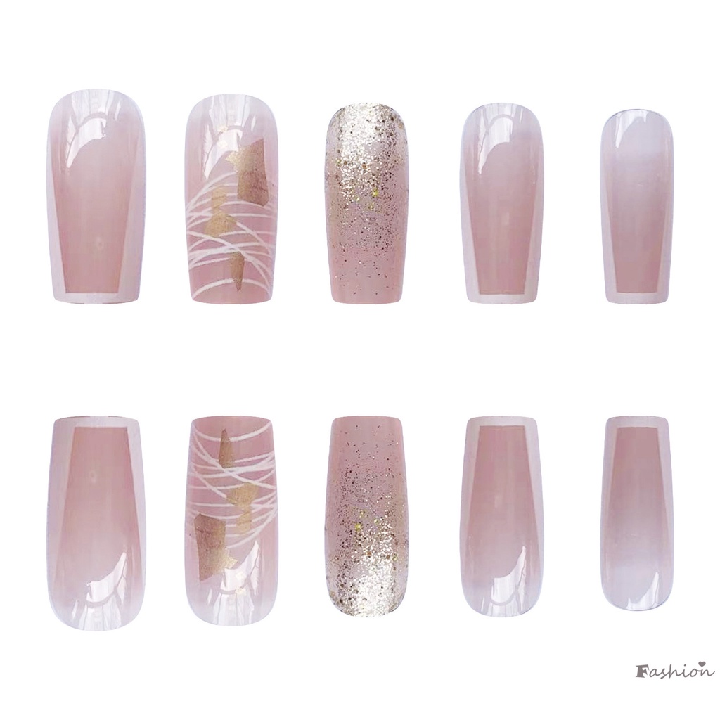 Bộ Móng Tay Giả Siêu Dẻo Bền Và Dễ Thương Cho Nữ