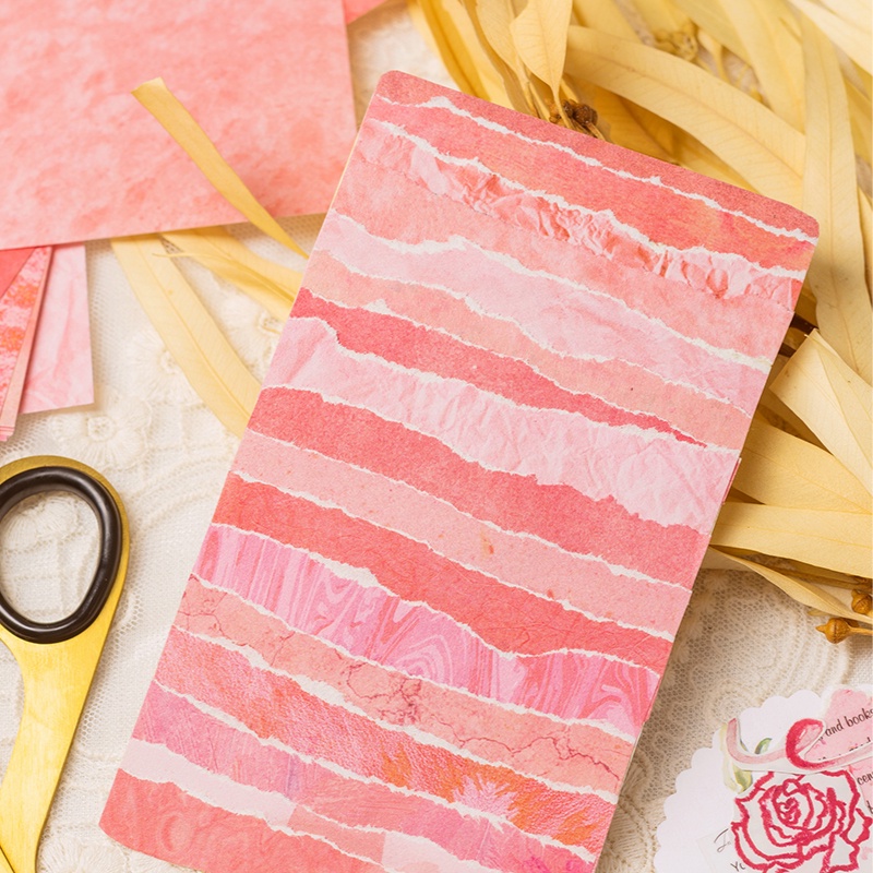 Bộ 100 Giấy Ghi Chú Họa Tiết Vintage Trang Trí Sổ Tay / Nhật Ký diy