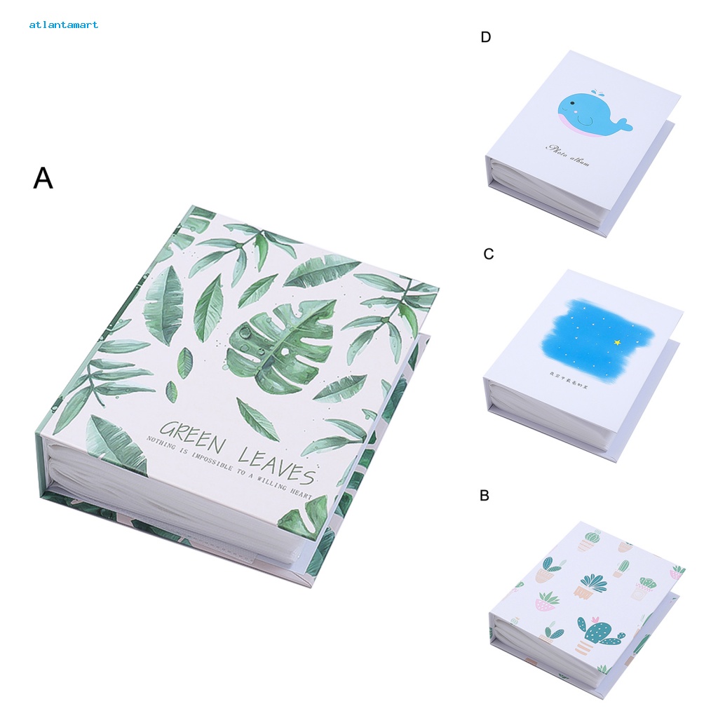 Túi Đựng Đồ Dùng Cao Cấp Tiện Dụng| Sổ Sưu Tập 100 Ngăn Nhãn Dán Móng Tay Trong Suốt In Hình Hoạt Hình Dành Cho Salon