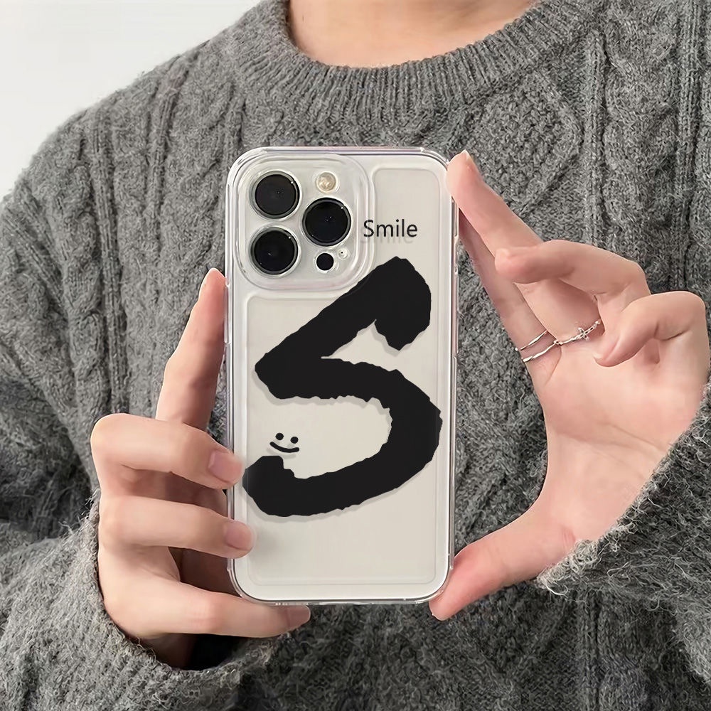 ✅Ốp Điện Thoại Mềm Chống Sốc In Chữ Tiếng Anh Đơn Giản Cho Iphone12 14pro13maxplus 11 78 6In Lqh