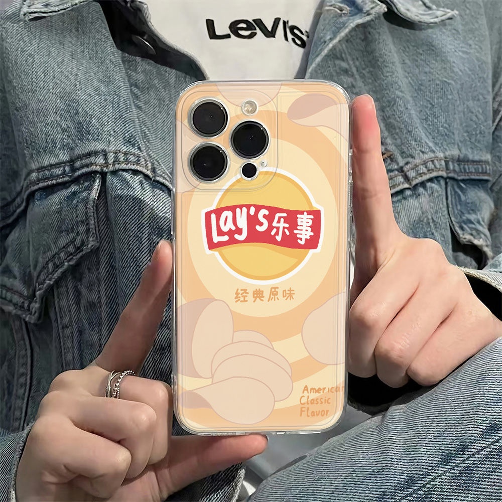 ✅Ốp Điện Thoại Mềm Chống Sốc In Hình Khoai Tây Chiên Cho Iphone 11iPhone12 78 14pro13 6In OKJ8