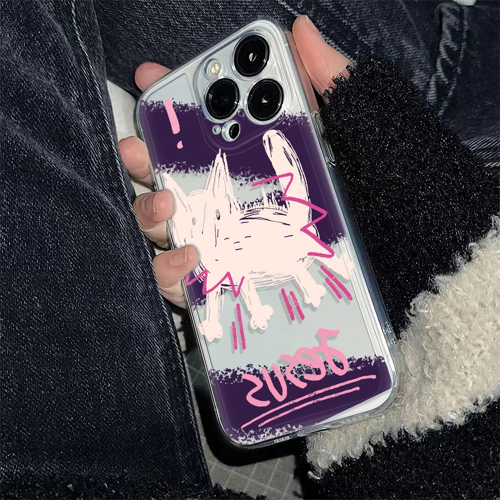 ✅Ốp Điện Thoại Dẻo Họa Tiết Chú Mèo Dễ Thương Chống Sốc Cho Iphone12Plus786In 13 max14pro 5UNS 11 Kiểu