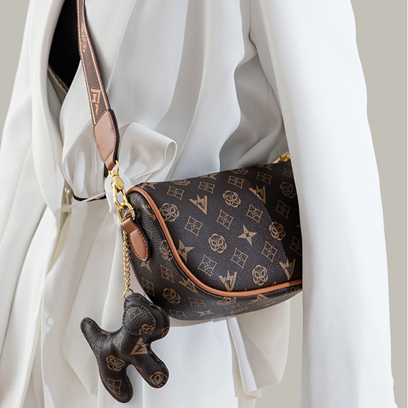 Ielgy Túi Xách messenger Đeo Vai Phong Cách Dubai Dễ Phối Đồ Cho Nữ