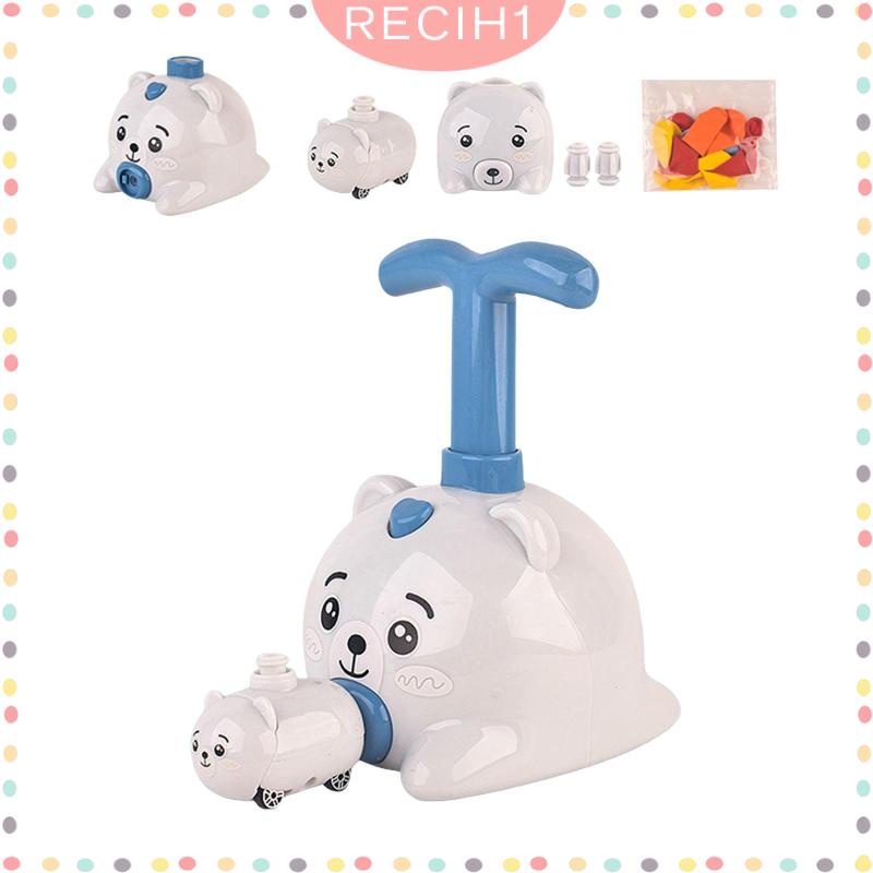 Máy Bơm Bong Bóng Hình Xe Hơi / Xe Hơi Kèm 6 Bong Bóng Vui Nhộn Dùng Làm Quà Tặng Sinh Nhật Cho Bé Trai Gái