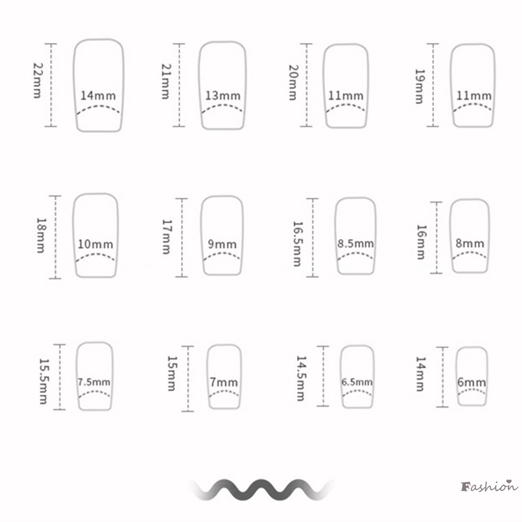 Móng Tay Giả Màu Sắc Ngọt Ngào Thoải Mái