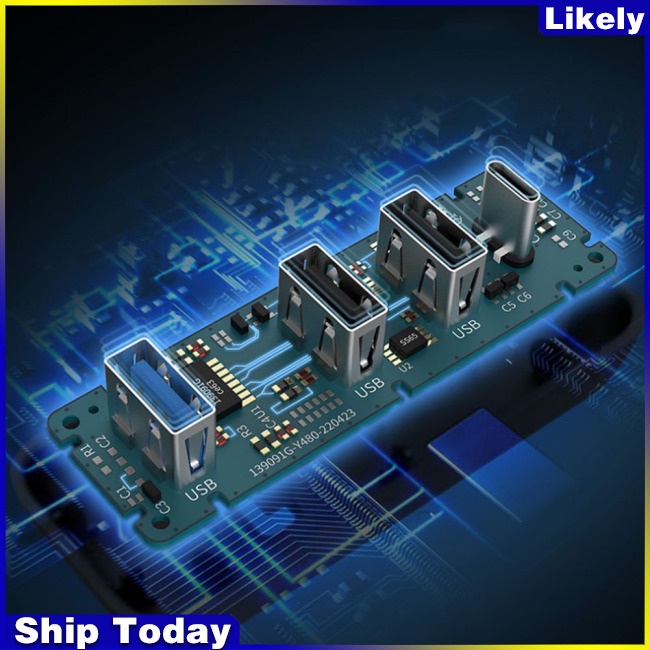 Đế Sạc Chia Cổng Type-c Chuyên Dụng Cho Tesla Model 3 / Y