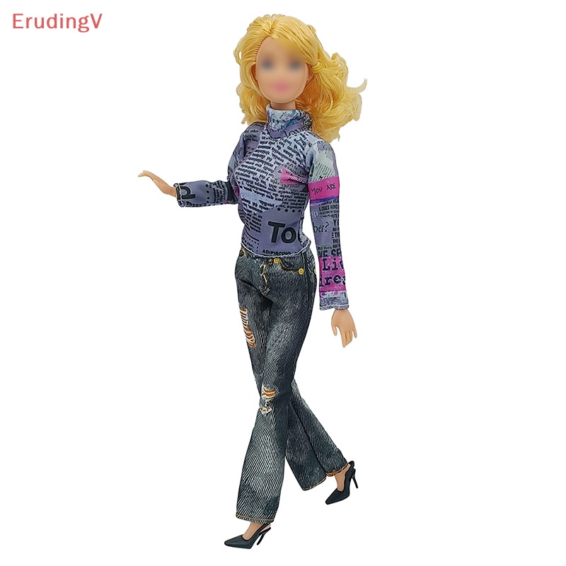 [ErudingV] Bộ Váy Xếp Ly Trên Và Dưới Cao Cấp Cho Búp Bê [Mới]