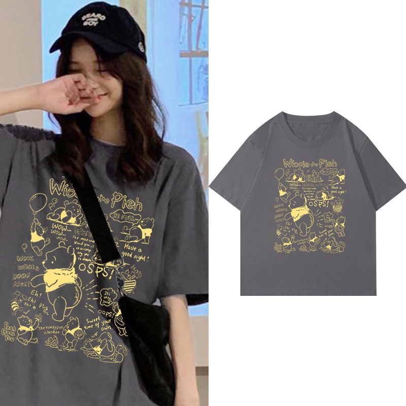 NRVP Áo Thun 100% Cotton Tay Ngắn Phong Cách Hàn Quốc Mới