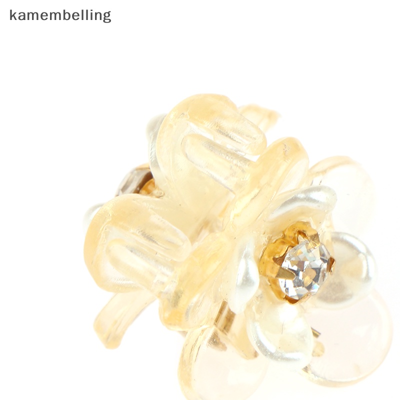 Set 10 Kẹp Tóc Hình Bông Hoa Mini Dễ Thương