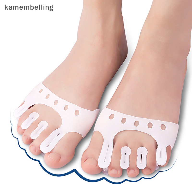 Kamembelling Dụng Cụ Tách Ngón Chân Bằng Silicone Giúp Giảm Đau Dành Cho Nam Và Nữ