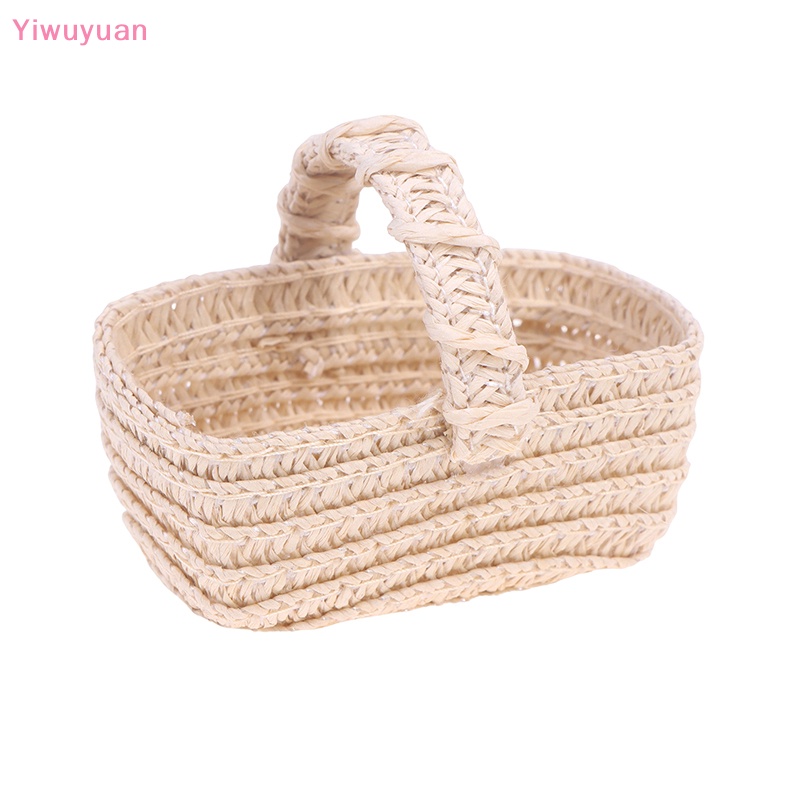 < Yiwuyuan > Giỏ Đựng Trái Cây / Rau Củ Mini Kiểu Dáng Mới Dành Cho Nhà Búp Bê
