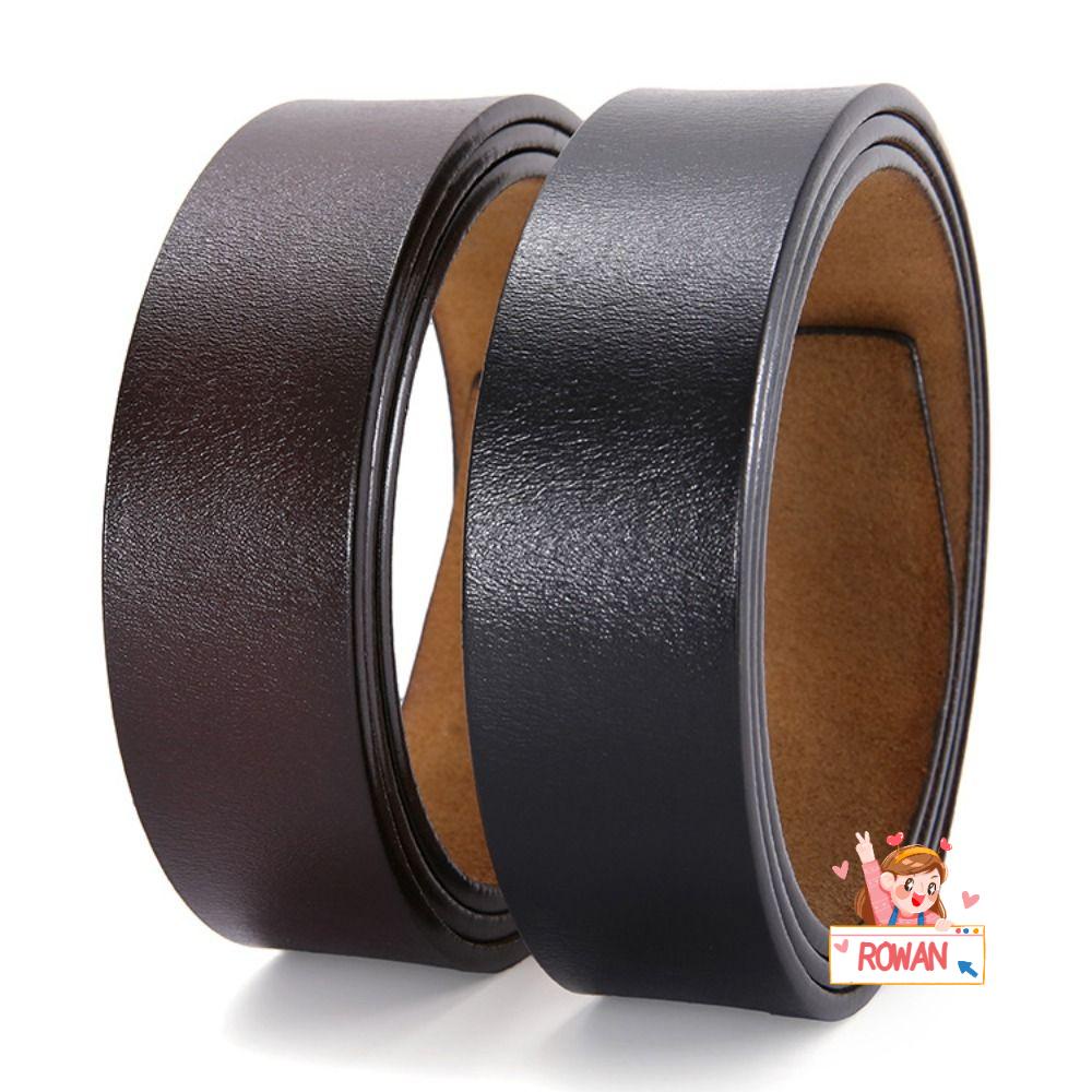 Thắt Lưng Da Bò 3.3CM / 3.7CM Có Lỗ Thiết Kế Sang Trọng