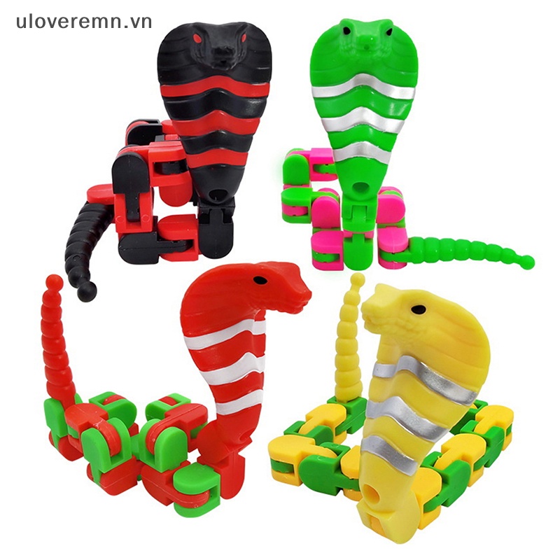 Uloveremn Set 2 Vòng Đeo Tay Dạng Chuỗi Rắn Cảm Biến Giảm Căng Thẳng