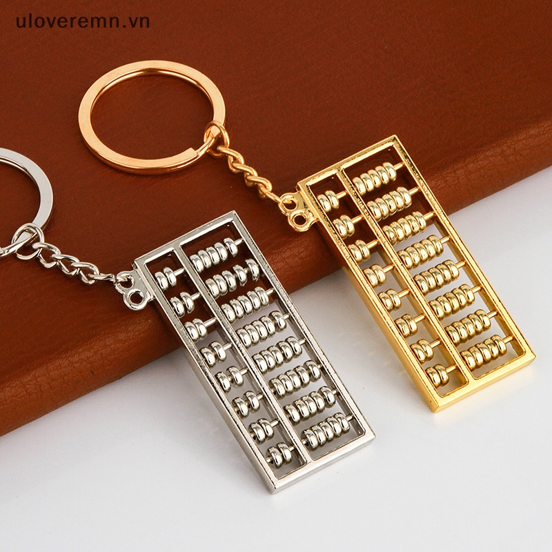 Uloveremn Móc Khóa Hợp Kim Hình Bàn Tính 8 Tốc Độ Sáng Tạo