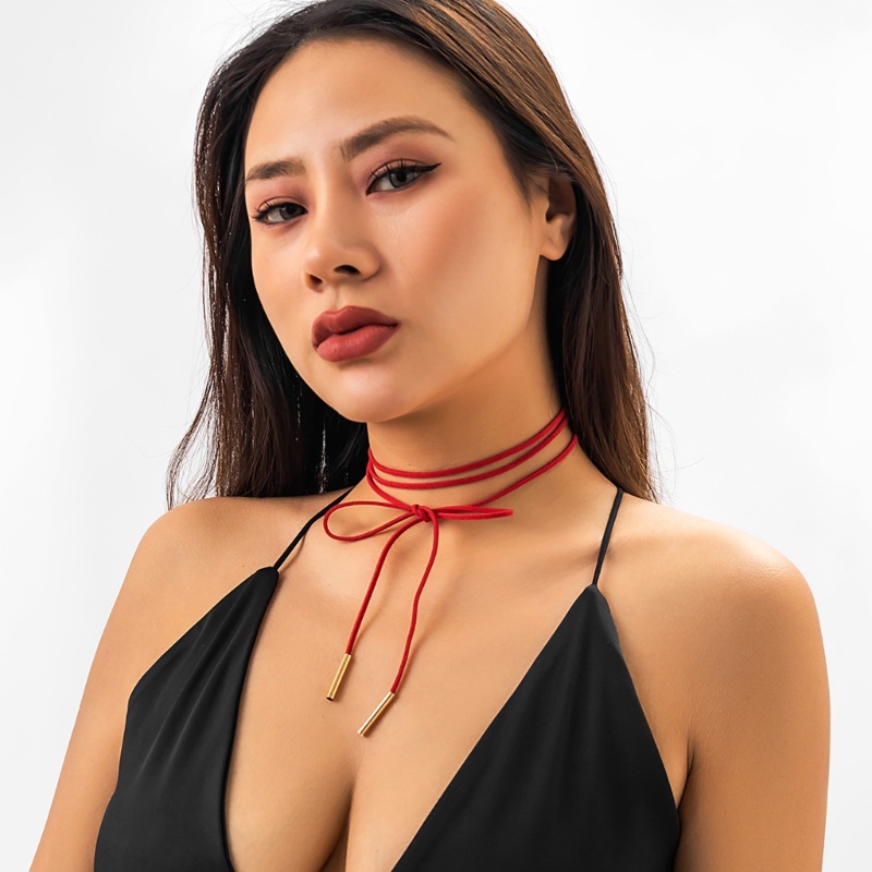 Vòng Cổ Nhung Thiết Kế Đơn Giản Dễ Phối Đồ Phong Cách Hàn Quốc