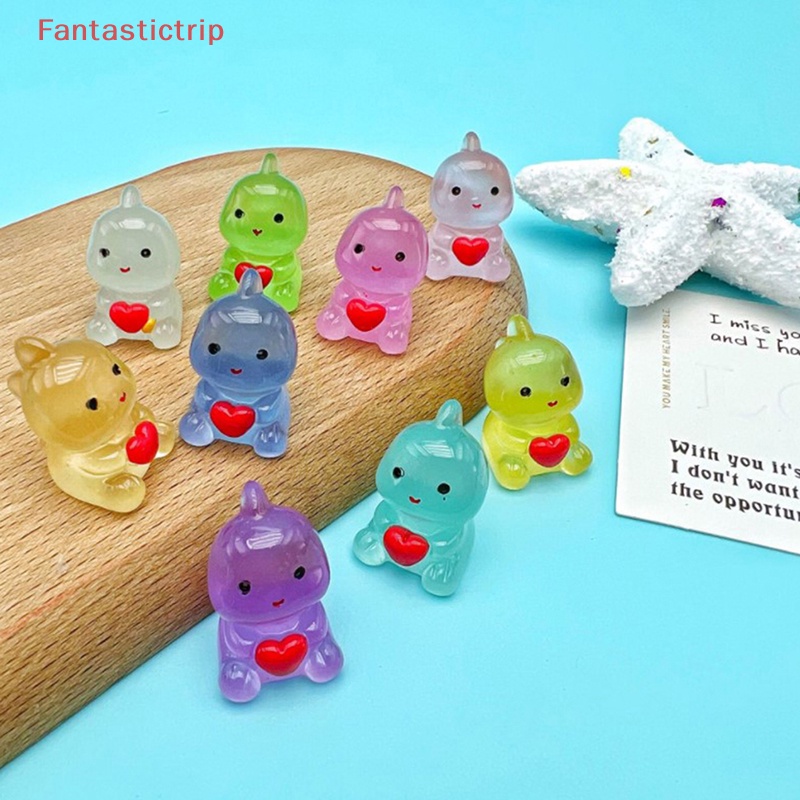 [Fantastictrip] Set 5 Mô Hình Búp Bê Mini Phát Sáng Trong Bóng Tối Trang Trí Tiểu Cảnh Craf Mới