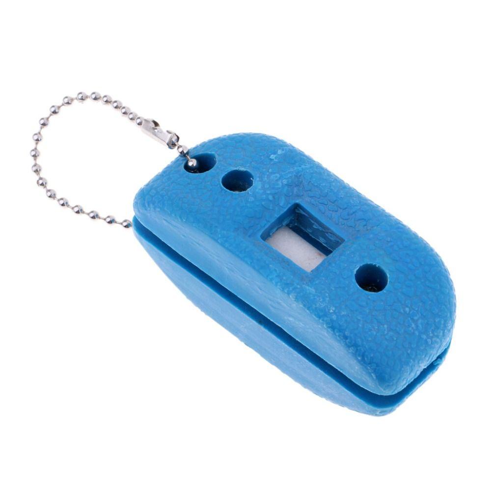 Dụng Cụ Mài Giày Trượt Patin Hai Mặt Màu Trắng|Túi Đựng Đồ Dạng Treo Phối Dây Xích Tiện Dụng