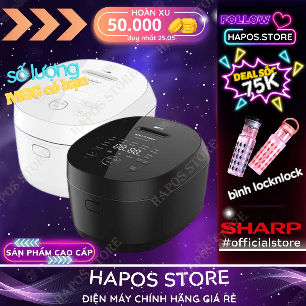 Nồi cơm điện cao tần Sharp 1.2L KS-IH122V-WH/BK 1100W - HAPOS