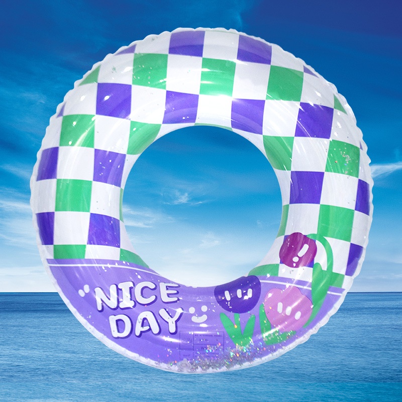 Phao Bơi Hình Nàng Tiên Cá Đính Kim Sa Lấp Lánh Cho Bé