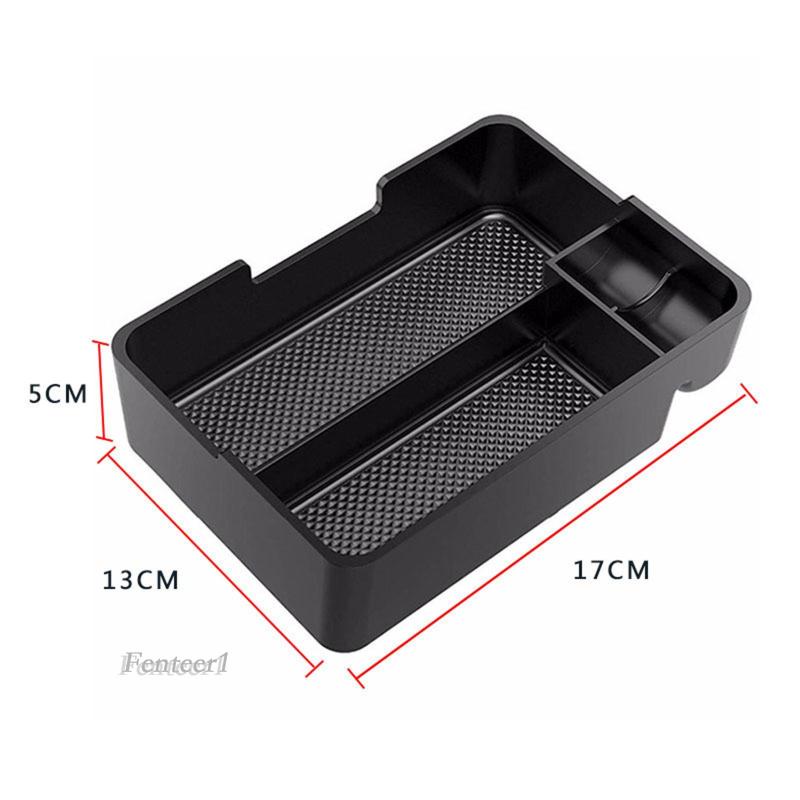 Khay Đựng Đồ Gắn Chỗ Gác Tay Xe Hơi Tesla Fenteer1