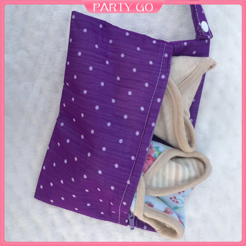 Set 5 Miếng Vải Vệ Sinh Bằng Cotton Có Thể Tái Sử Dụng