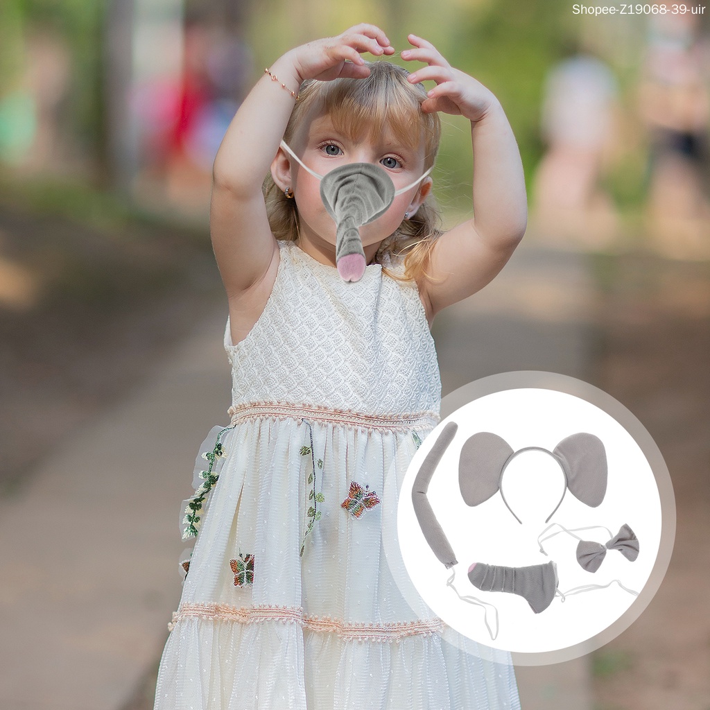 Băng Đô Tai Voi Hóa Trang Cho Bé 26X18X1.5CM