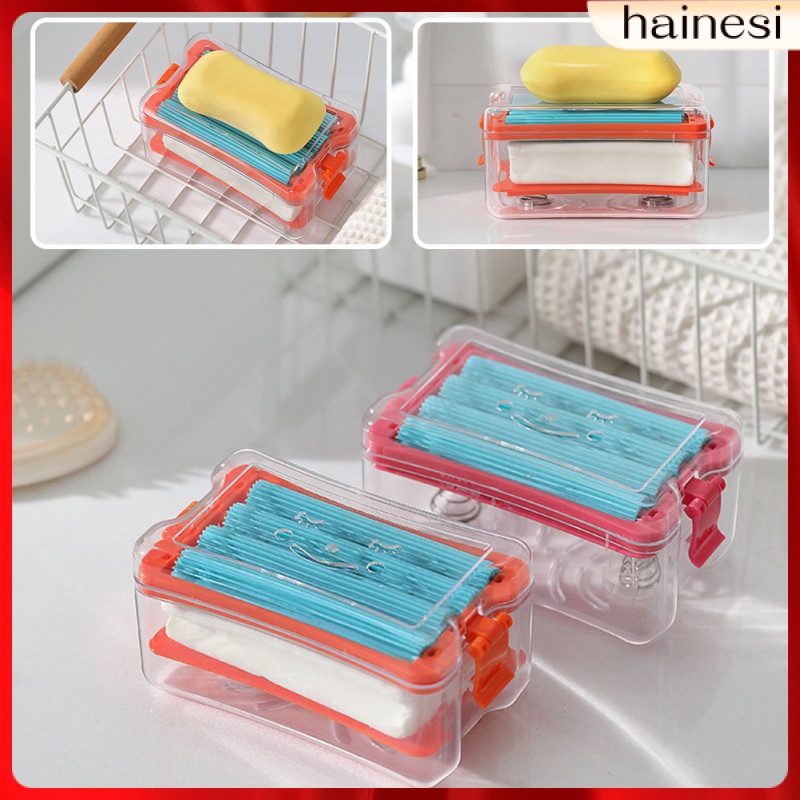 Khay Đựng Xà Phòng Có Rãnh Thoát Nước Du Lịch # 2 # 1