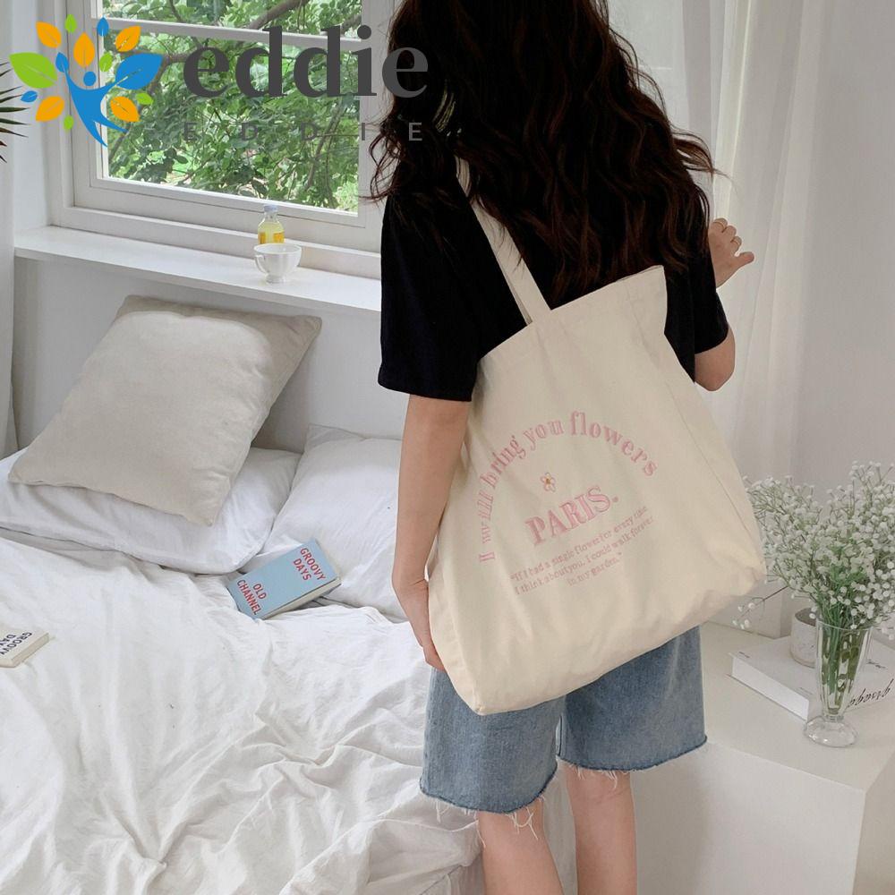 Túi Vải Canvas 26Eddie Đeo Vai Đựng Mỹ Phẩm / Son Môi / Đồ Trang Điểm Đi Biển / Mua Sắm Thời Trang Đường Phố