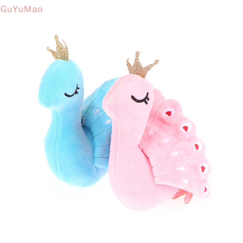 Móc Khóa Hình Con Công Hoạt Hình Nhồi Bông Đáng Yêu