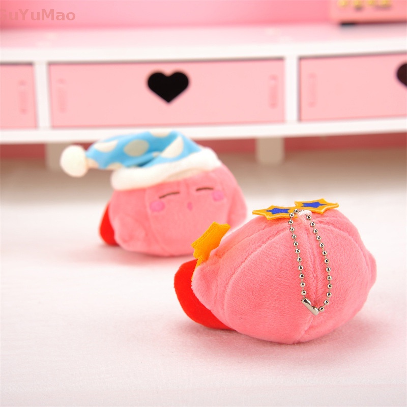 1 Móc Khóa Búp Bê Kirby Nhồi Bông Dễ Thương