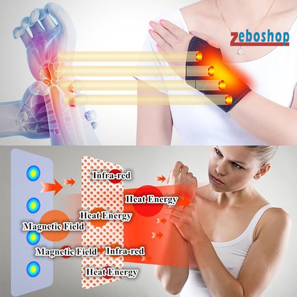 1 Cặp Đai Quấn Bảo Vệ Cổ Tay Tự Sưởi Ấm ic Chất Lượng Cao