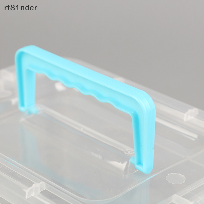 Rt Hộp Nhựa Mini Hình Vuông Trong Suốt Đựng Trang Sức