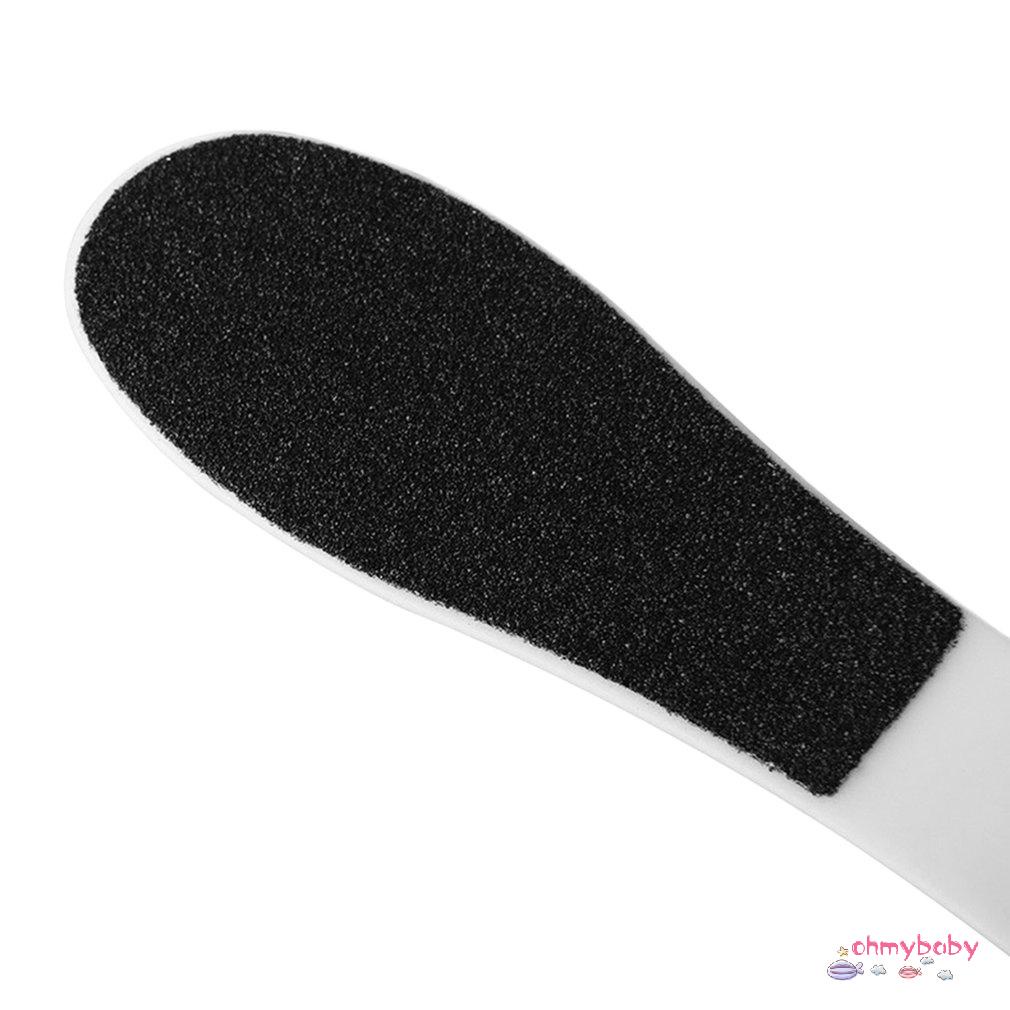 [OMB] Dụng Cụ Dũa Chân Hai Mặt Móng Tẩy Da Chết Tay Cầm Bằng Nhựa Chăm Sóc Chuyên Nghiệp Các Tập Tin Tế Bào Cho [Z/3]