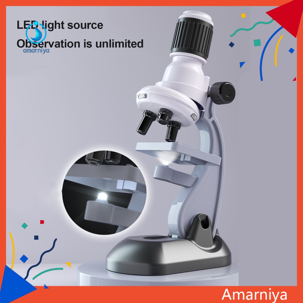 1 Bộ Kính Hiển Vi Đồ Chơi Cho Bé