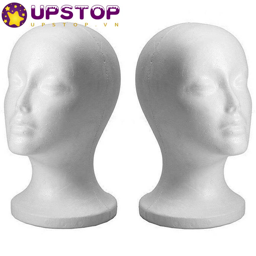 Mô Hình Đầu Người Trưng Bày Tóc Giả / Mắt Kính / Mũ Đa Năng Đứng