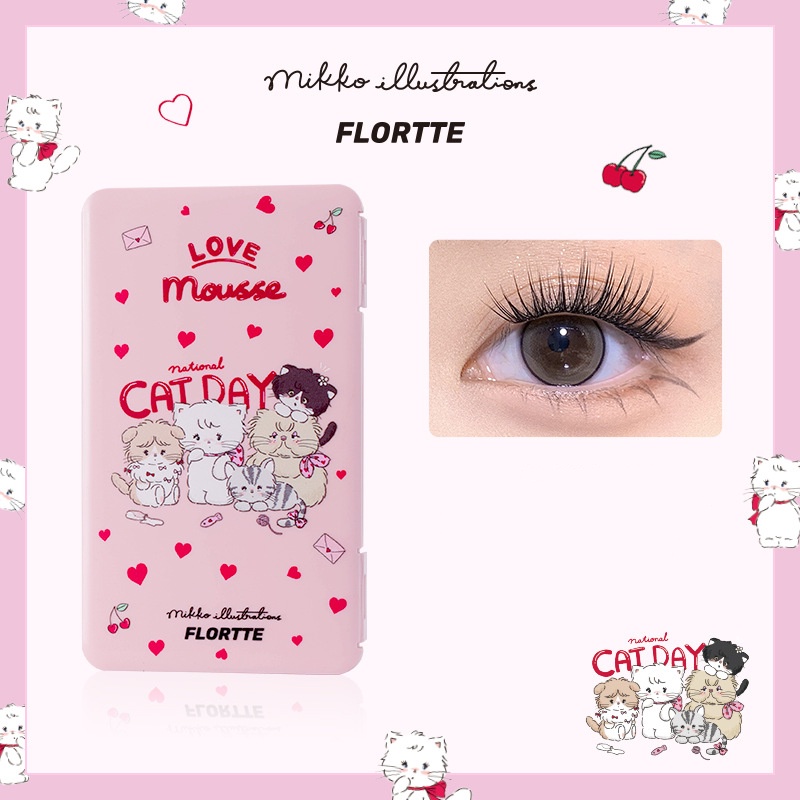 Hộp Lông Mi Giả Uốn Cong Mi Hiệu FLORTTE Mike