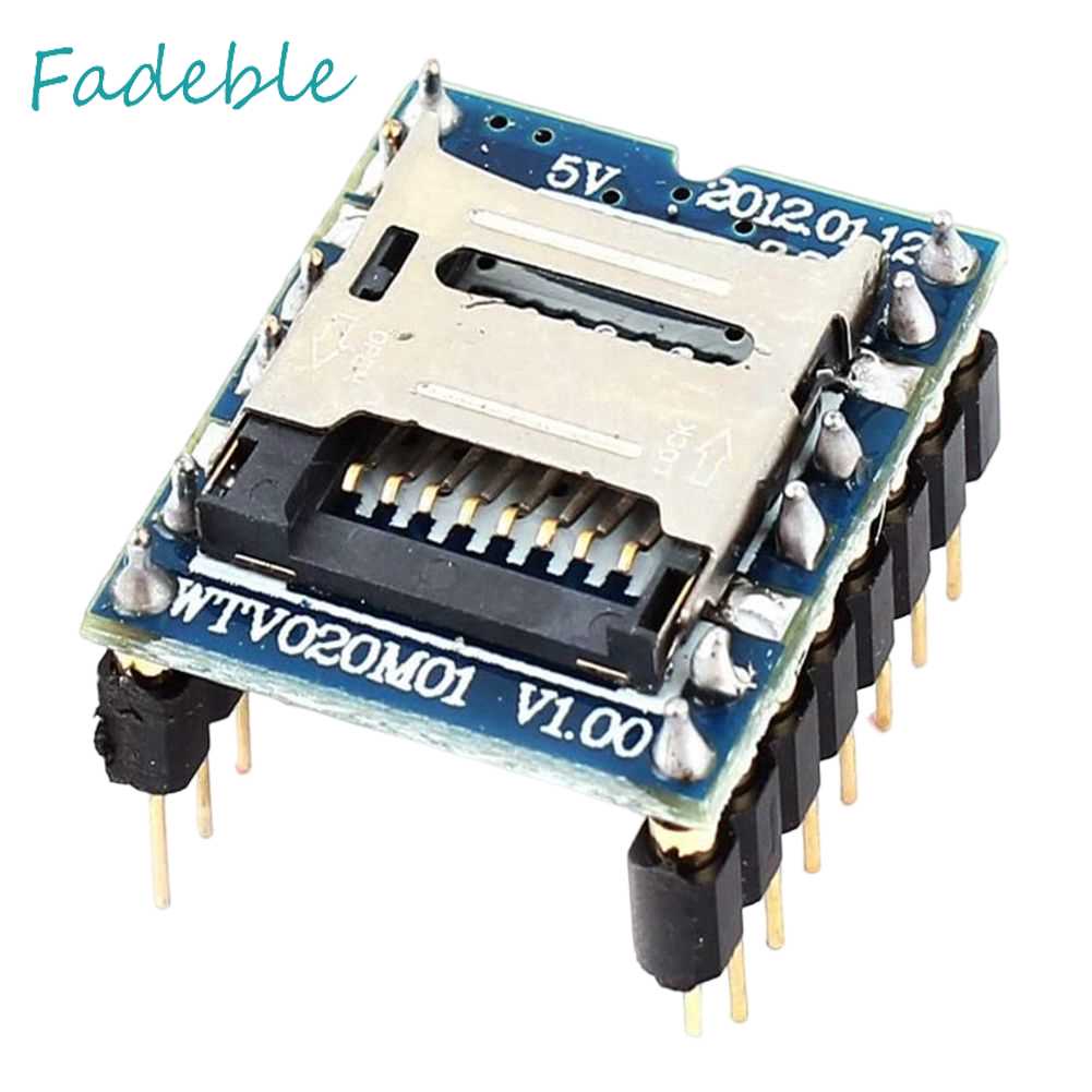 Mô Đun Âm Thanh Thẻ Nhớ SD MP3 WTV020-SD 32M-1GB