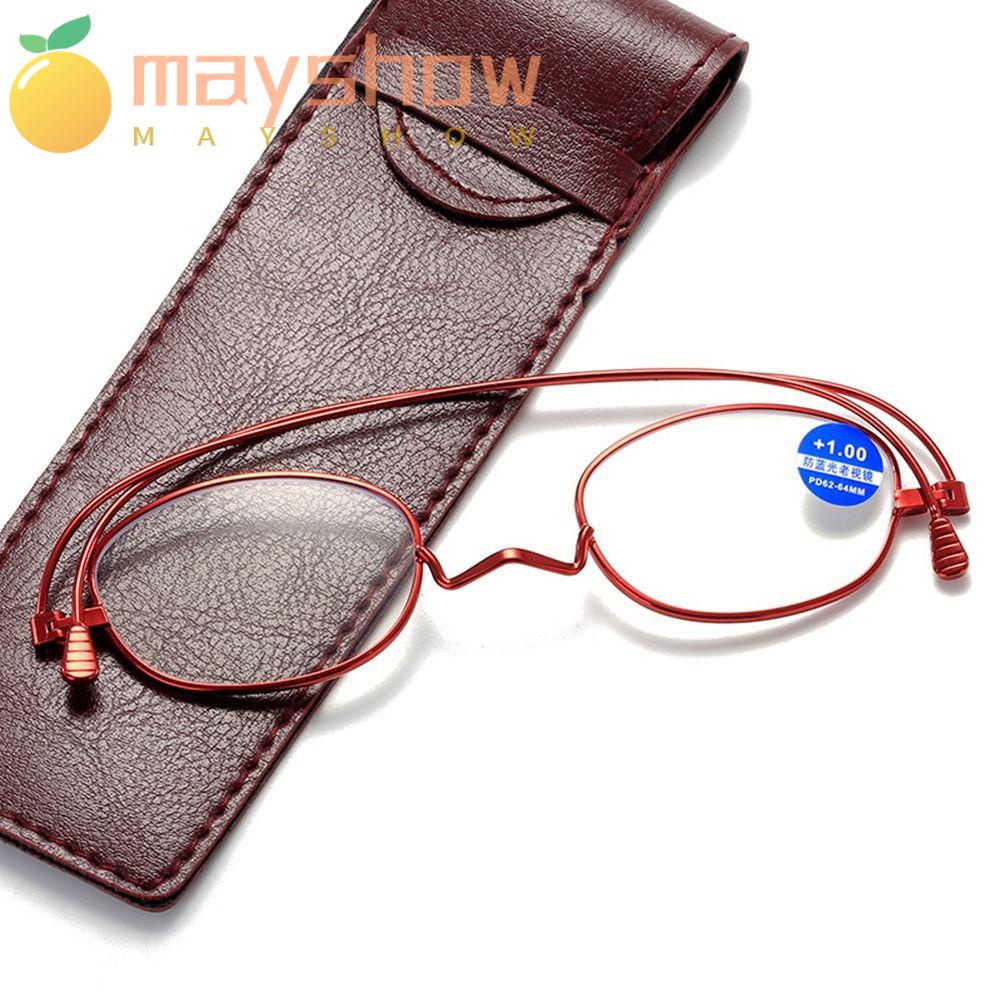 Kính Đọc Sách Bảo Vệ Mắt Siêu Nhẹ Phong Cách Vintage Hợp Thời Trang