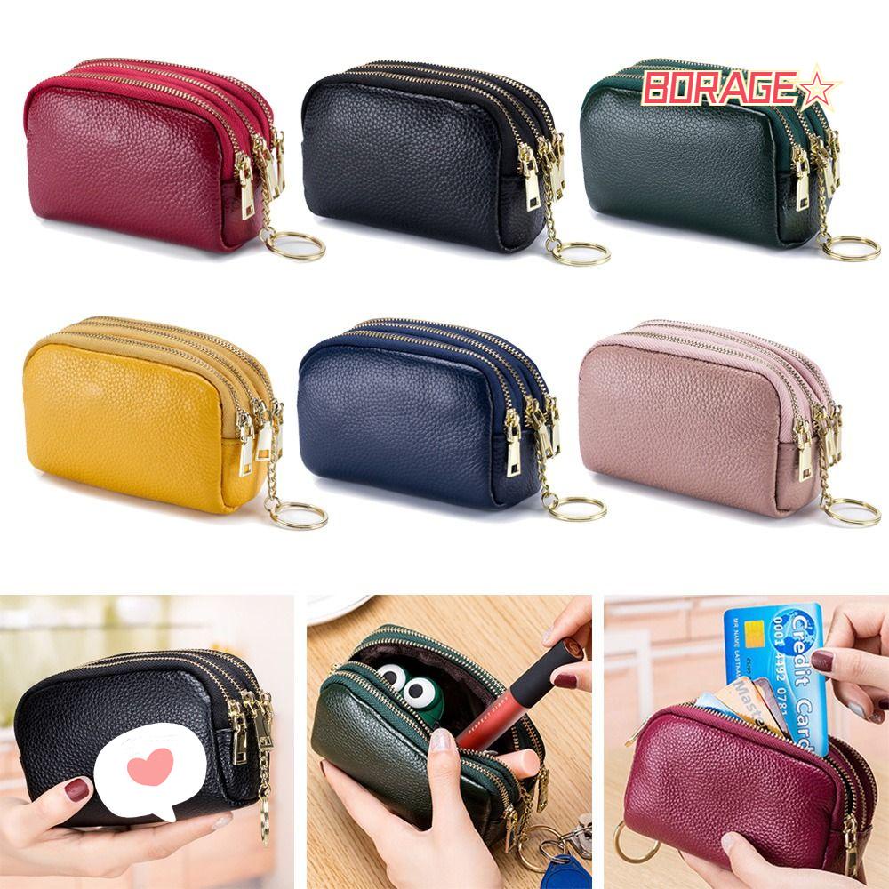 Ví Da Thật Đựng Tiền / Chìa Khóa Cho Nữ Giá Đỡ