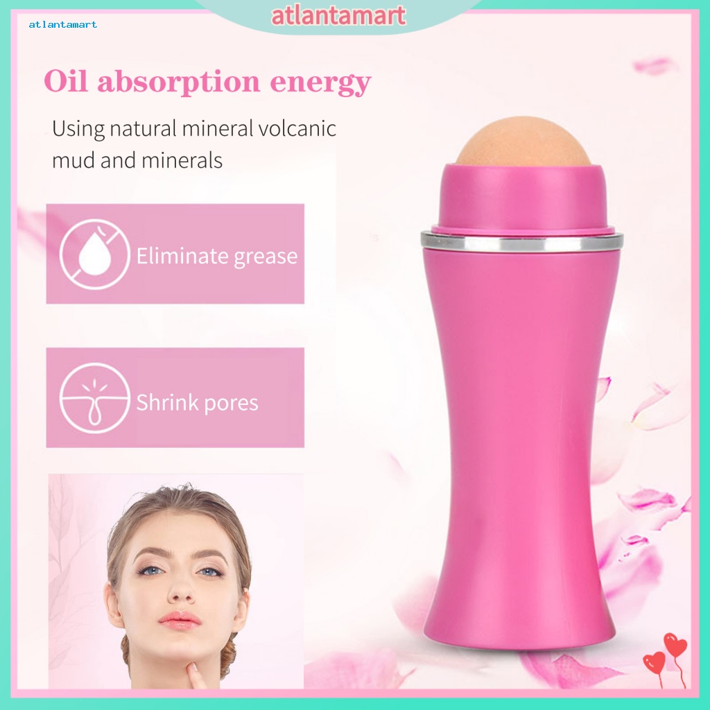 Túi Đựng Đồ Dùng Cao Cấp Tiện Dụng| Cây Lăn Mặt Bằng Đá Núi Lửa Tự Nhiên Giúp Hấp Thụ Dầu Và Se Khít Lỗ Chân Lông